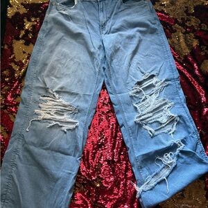 American Eagle Outfitters Light Blue Flare Jeans